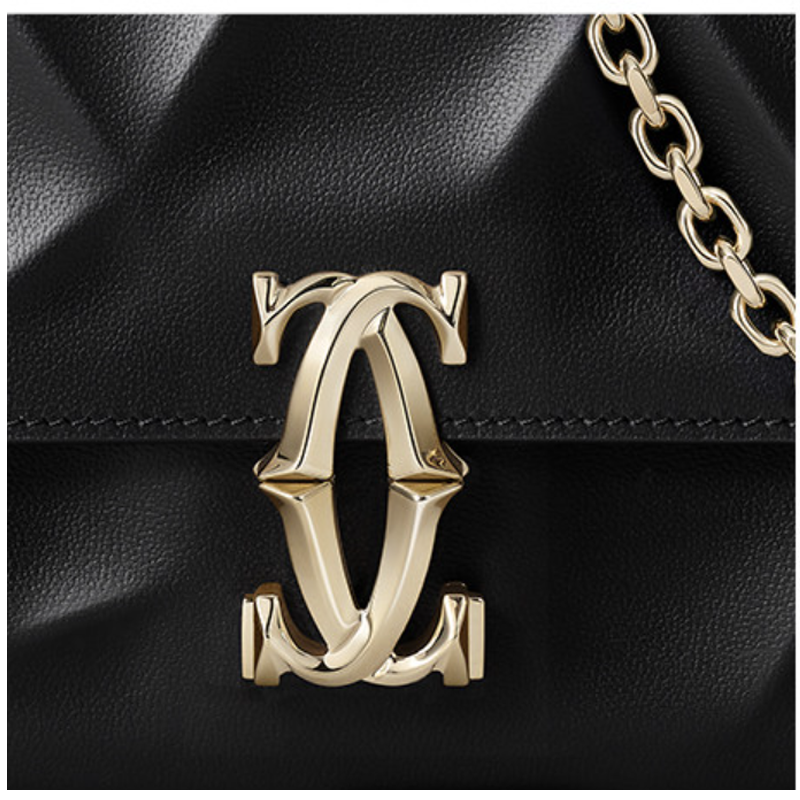 Женская сумка Cartier C de Cartier L1002793 (черная) — фото 6