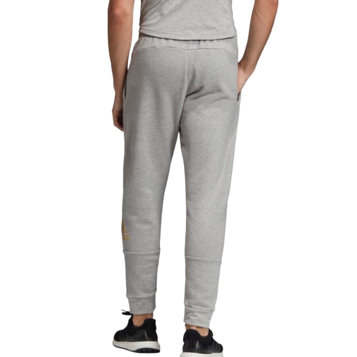 Adidas Sport Sports Pants Men’s Medium Gray Heather/Matte High Polish Finish Color