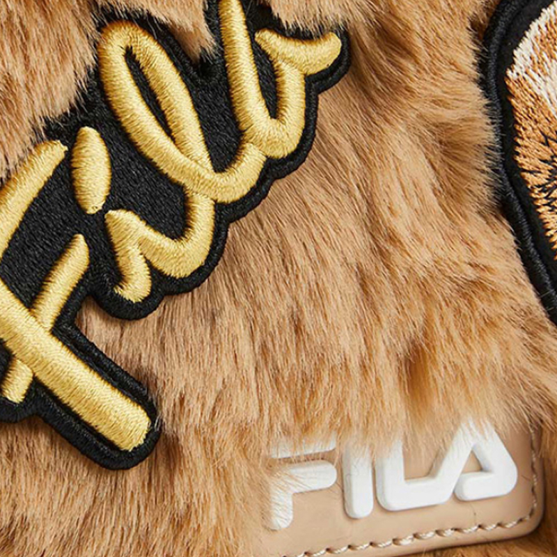 Женский рюкзак Fila (светло-коричневый) — фото 4