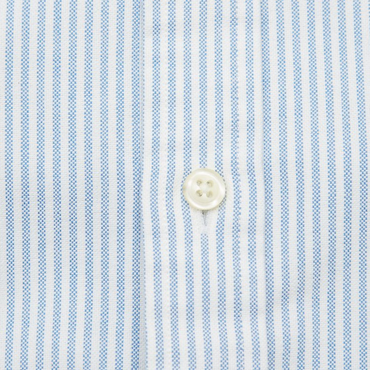 Мужская рубашка Ralph Lauren Logo (синяя) — фото 6