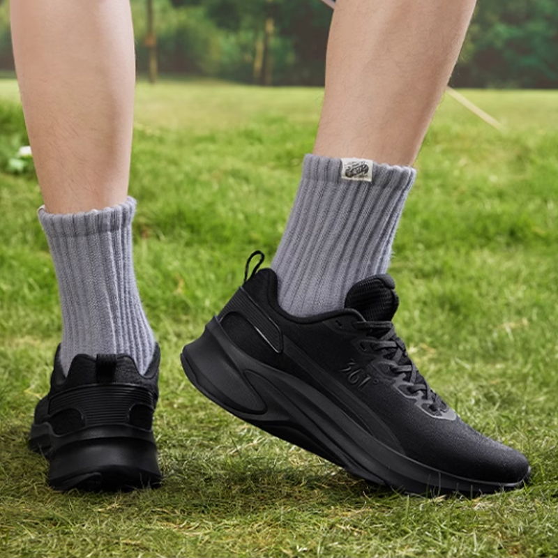361° Mesh Cushioning Low top Running Shoes Men’s Black
