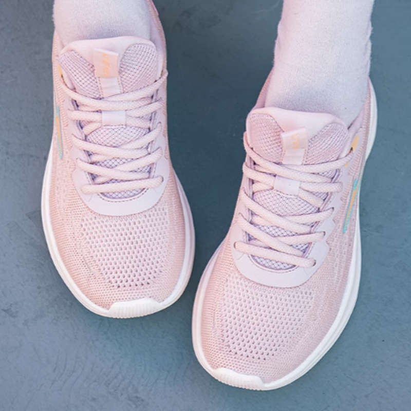 Erke Cushioning, Wear Resistant Low top Running Shoes Women’s Pink