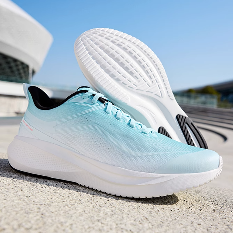 Anta Hydrogen Run Slip Resistant Abrasion Resistant Low top Casual Running Shoes Men’s Blue White