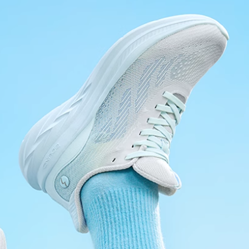 361° Flying Feather 3.0 Slip Resistant Abrasion Resistant Low top Casual Running Shoes Women’s Blue