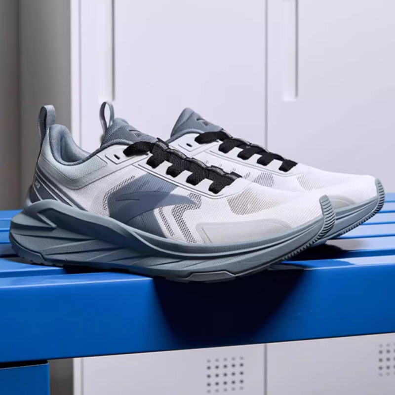 Anta Slip Resistant, Abrasion Resistant, Breathable Low top Training Shoes Men’s Gray