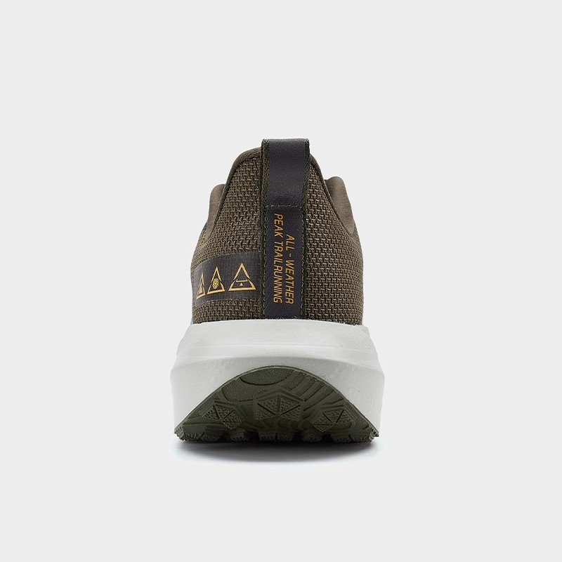 PEAK Cushioning Rebound Abrasion Resistant Slip Resistant Low top Running Shoes Men’s Light Army Green