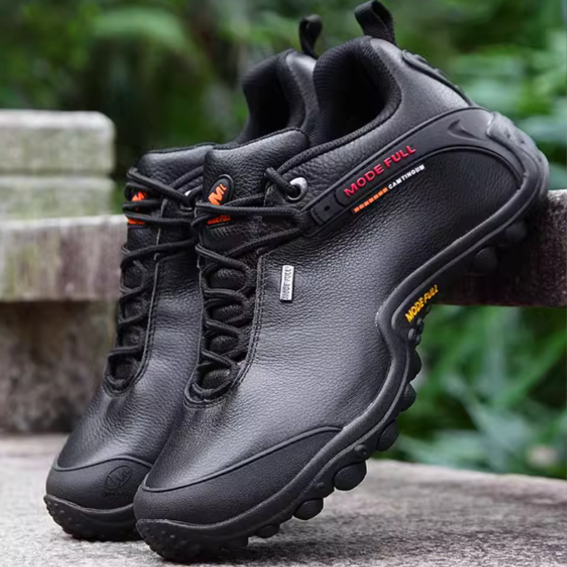 MODE FULL Mountaineering & Hiking Shoes Men’s High Top Black
