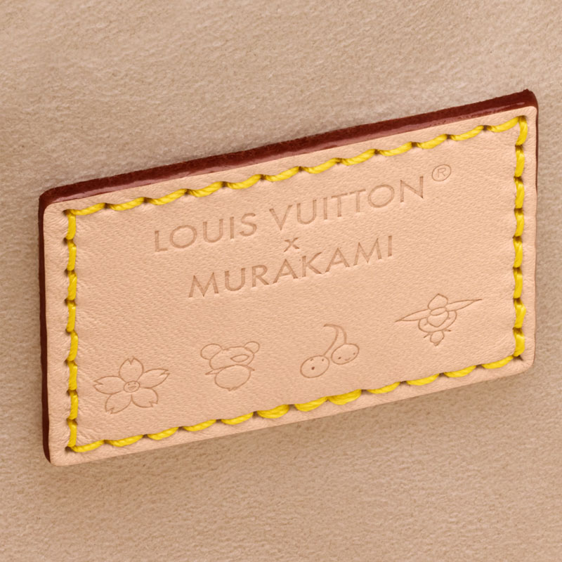 Женская сумка Louis Vuitton LOUIS VUITTON x Takashi Murakami (бело-коричневая) — фото 6