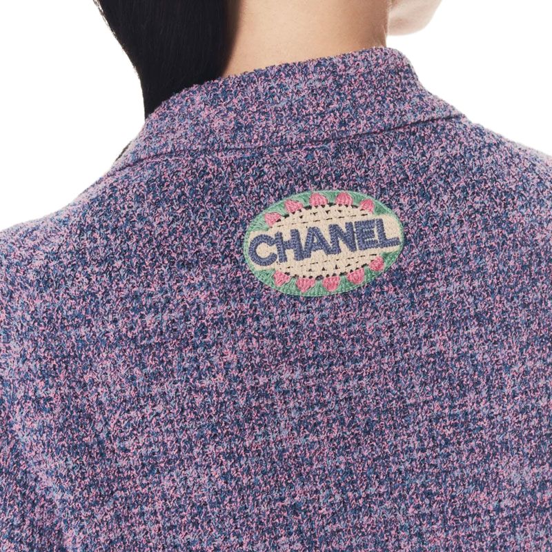 Женский кофта Chanel 25P (фиолетовая) — фото 5