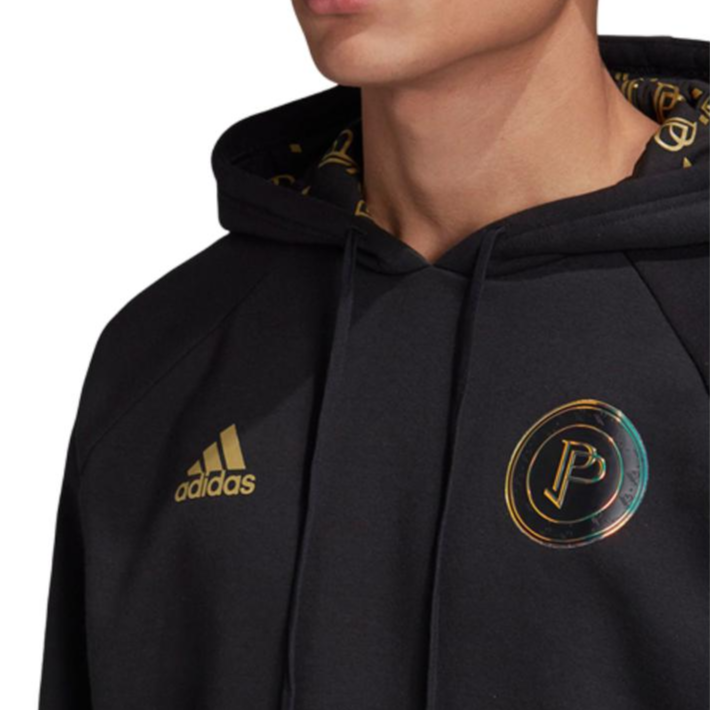 Мужское худи adidas Pp Hoody (черное) — фото 4
