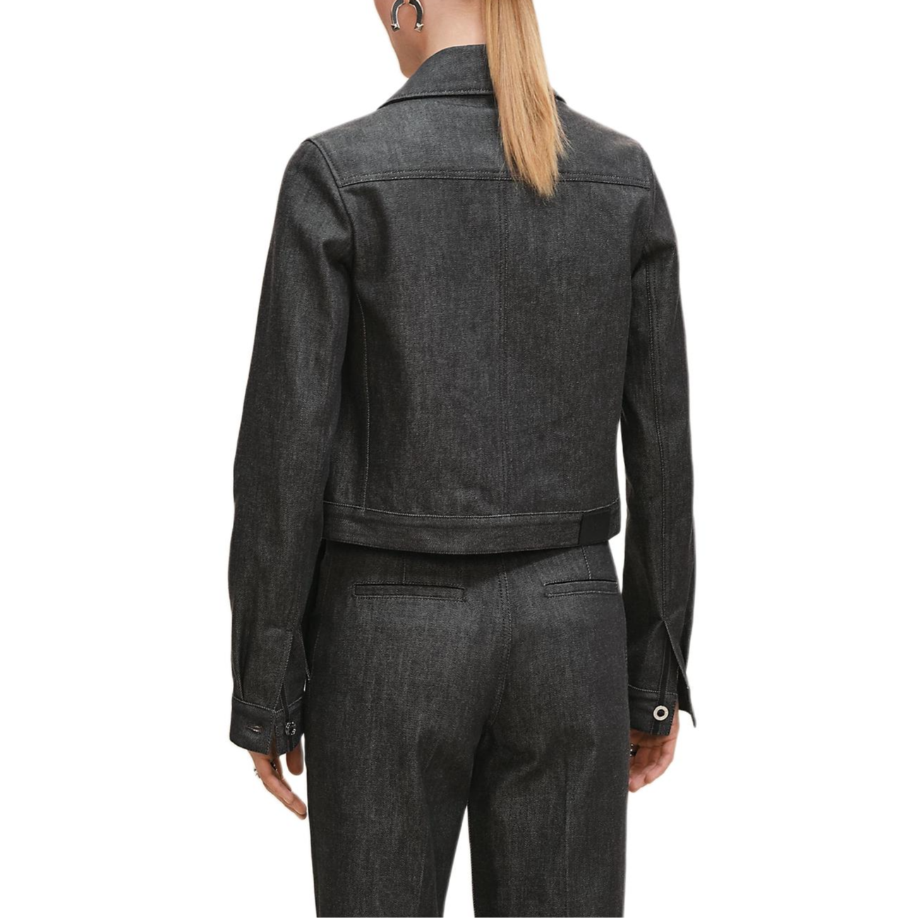Женская куртка Hermes FW25 (синяя) — фото 3