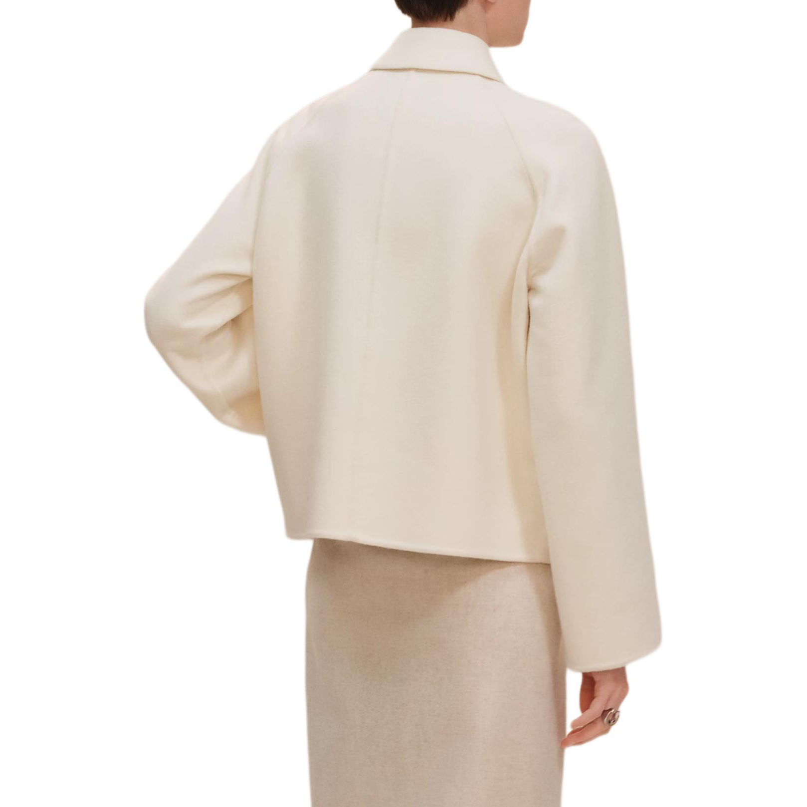 Женская куртка Hermes SS26 (серая) — фото 4