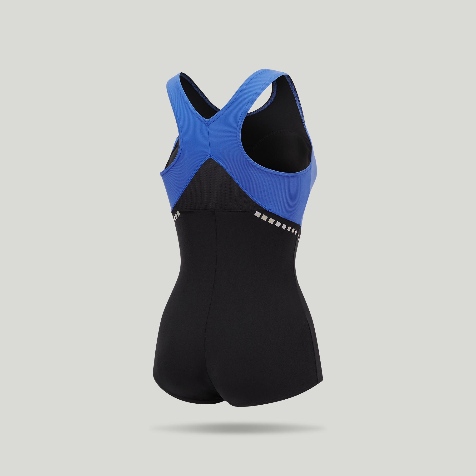 Speedo Black Logo HERO 5.0 Collection One piece Swimsuit Women’s Black/Blue