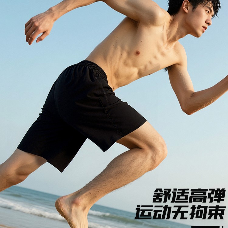 Anta Swimming Shorts Men’s Basic Black
