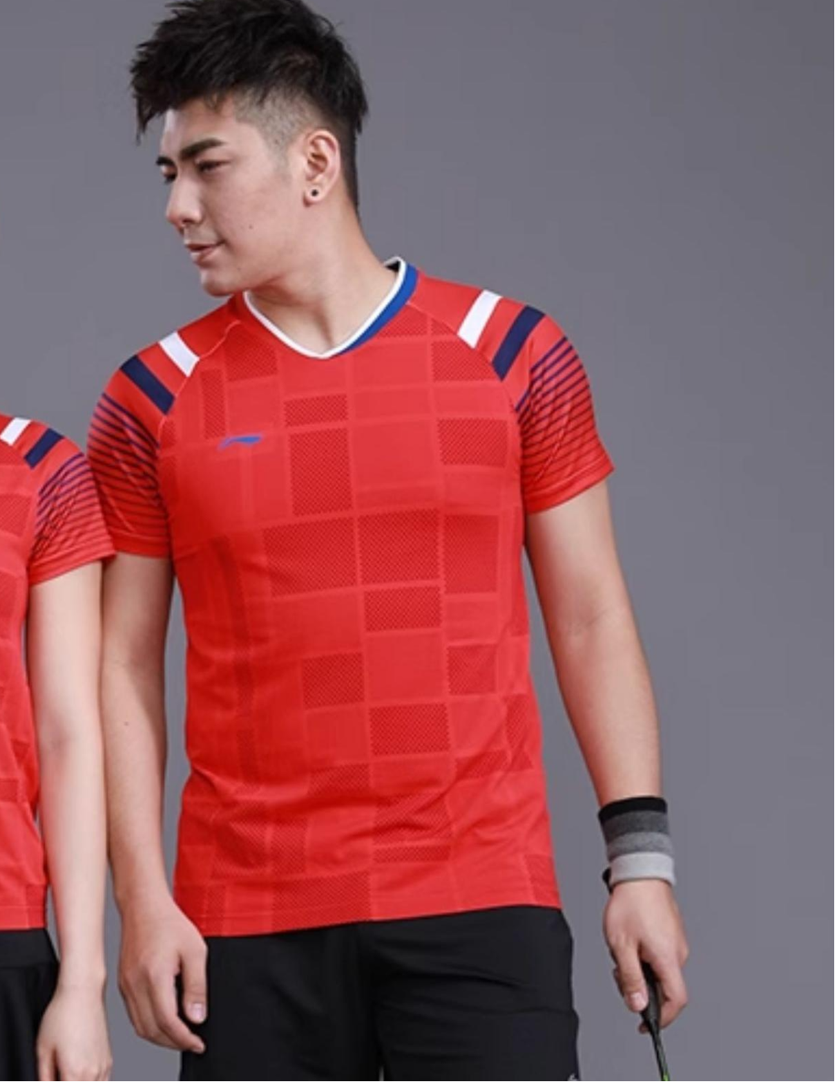 Li Ning Badminton Jersey Men’s Red