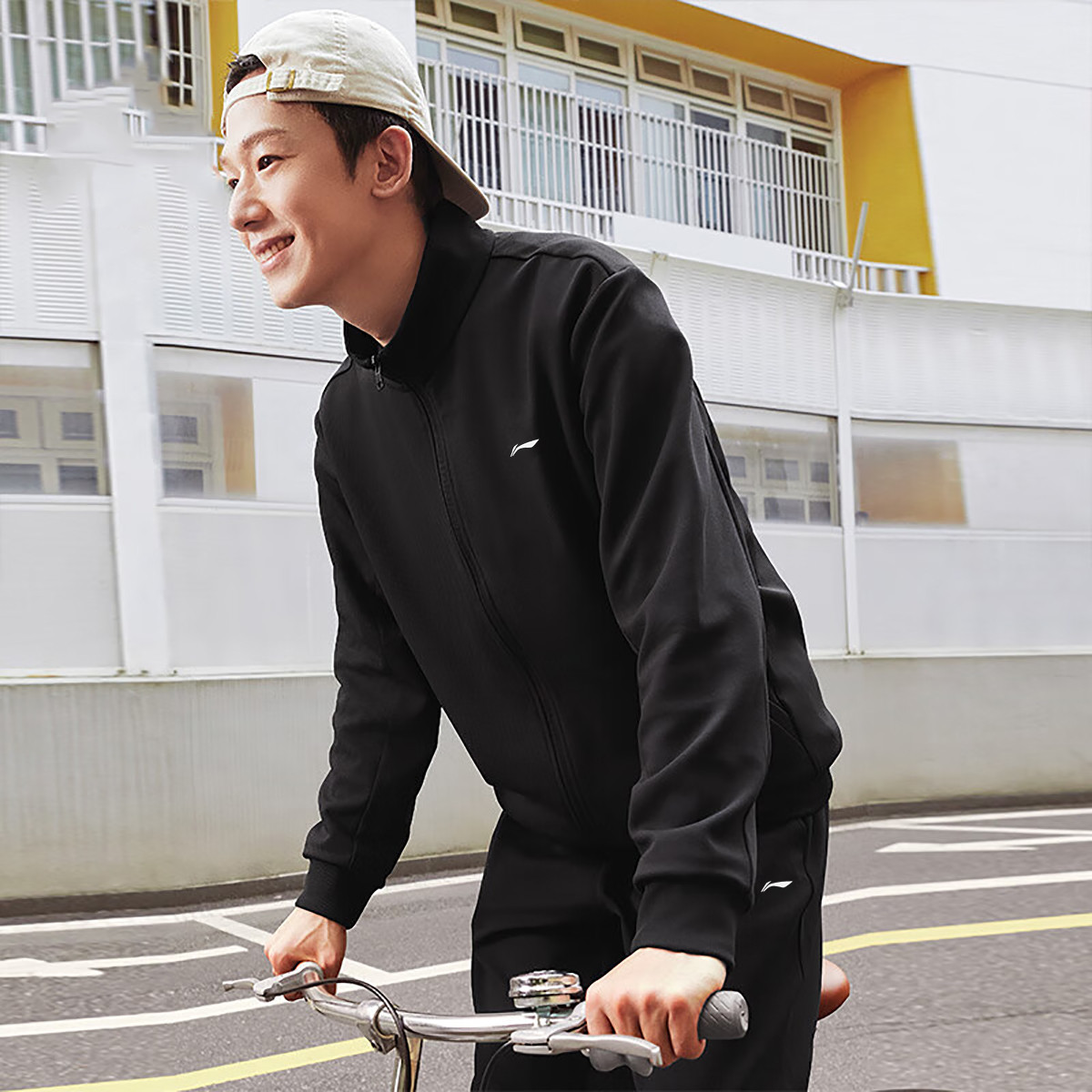 Li Ning Variety Training Collection Casual Sportswear Men’s Black