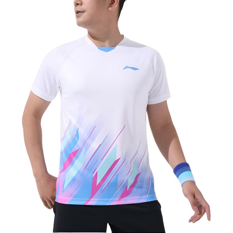 Li Ning Badminton Jersey Men’s White