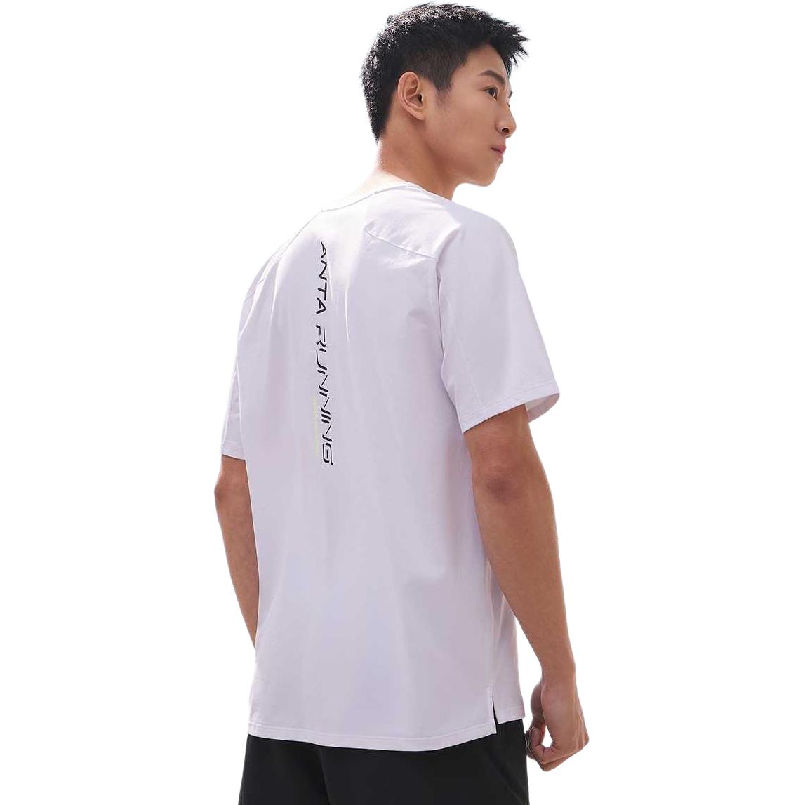 Anta Running Collection Running T Shirt Men’s Pure White