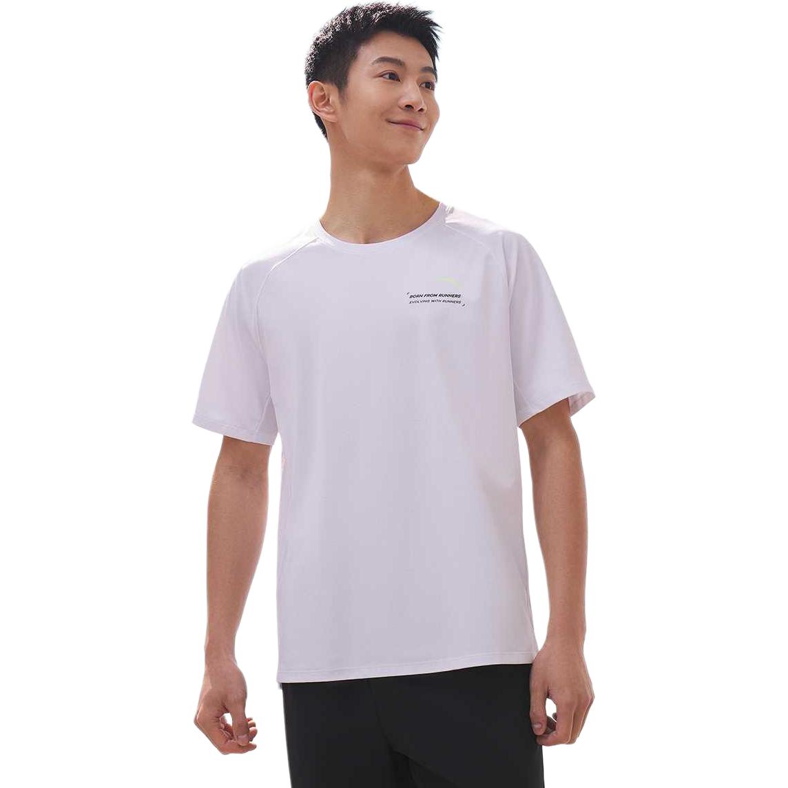 Anta Running Collection Running T Shirt Men’s Pure White