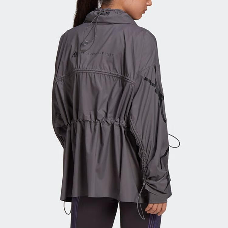 Женская куртка adidas HZ MID JKT (серая) — фото 4