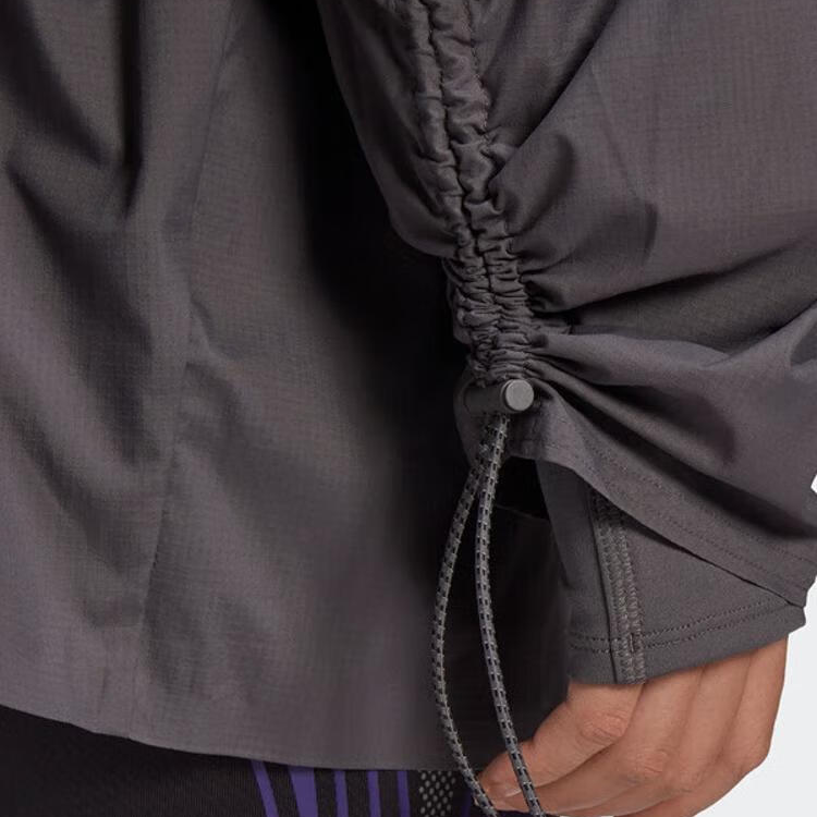 Женская куртка adidas HZ MID JKT (серая) — фото 5