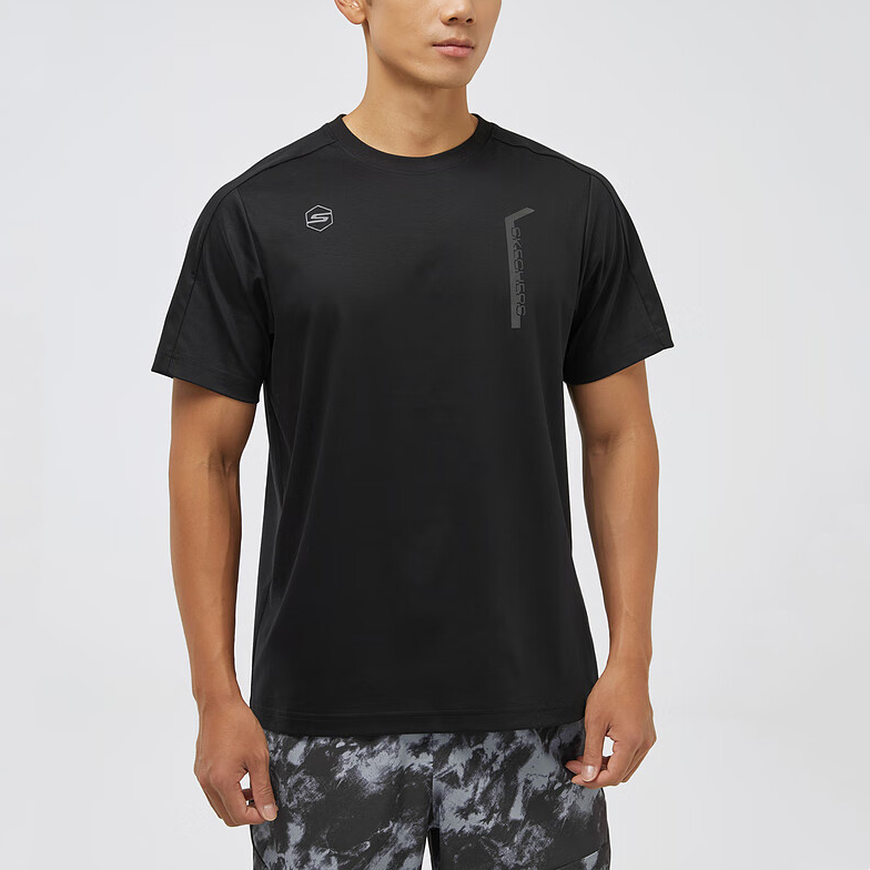 Skechers T Shirt Men’s Carbon Black