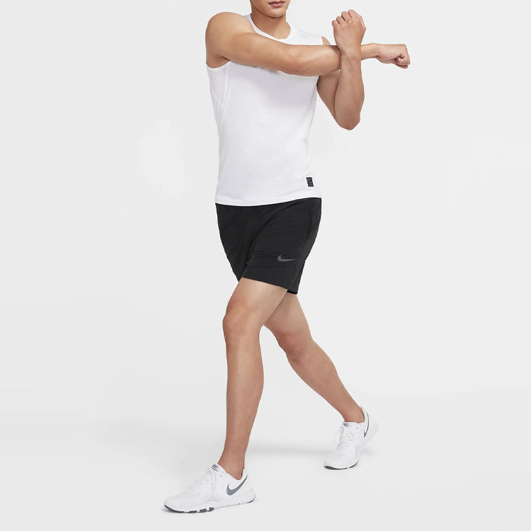 Мужские шорты Nike Pro Rep (черные) — фото 5