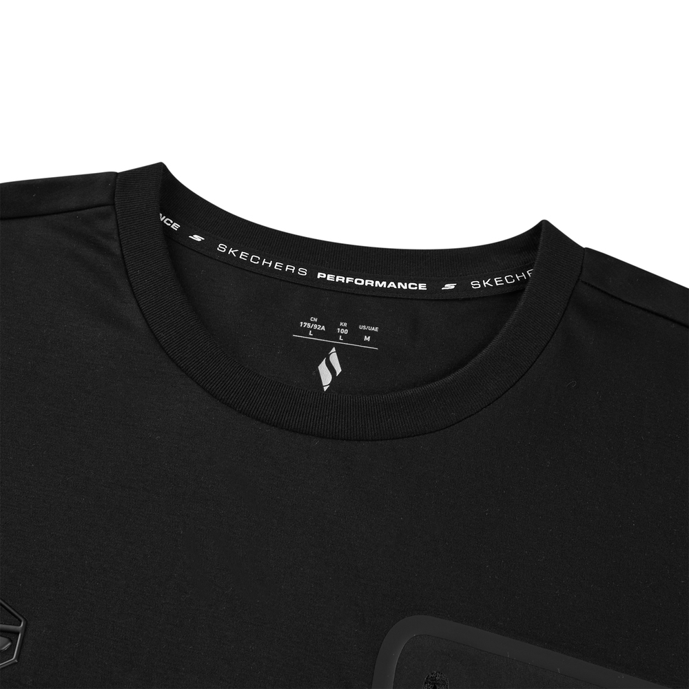 Skechers T Shirt Men’s Carbon Black