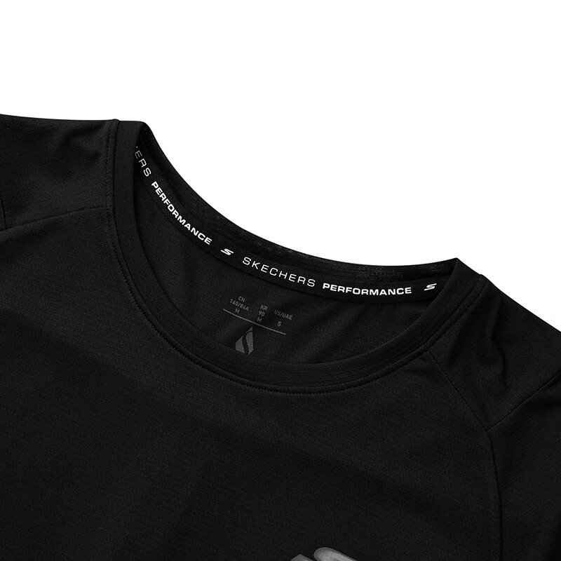 Skechers T Shirt Women’s Carbon Black