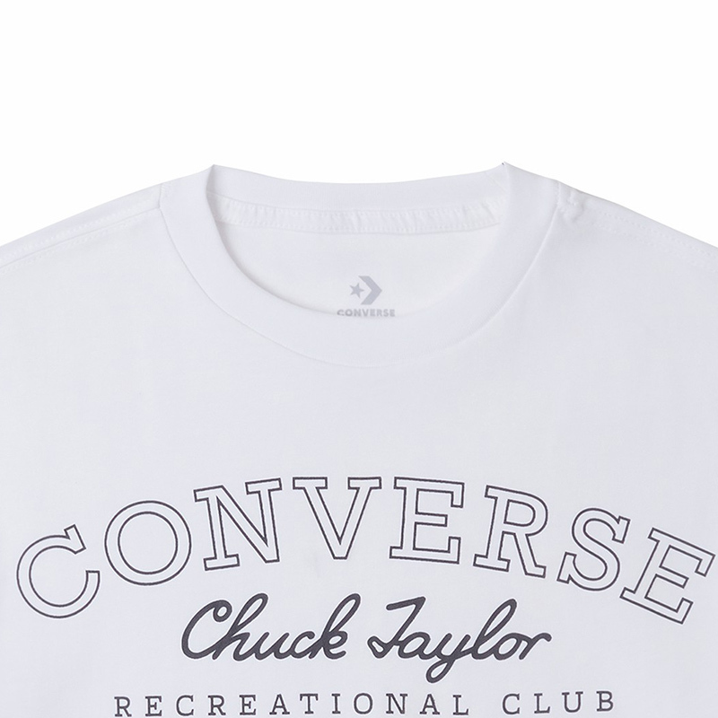 Женская футболка Converse (белая) — фото 3
