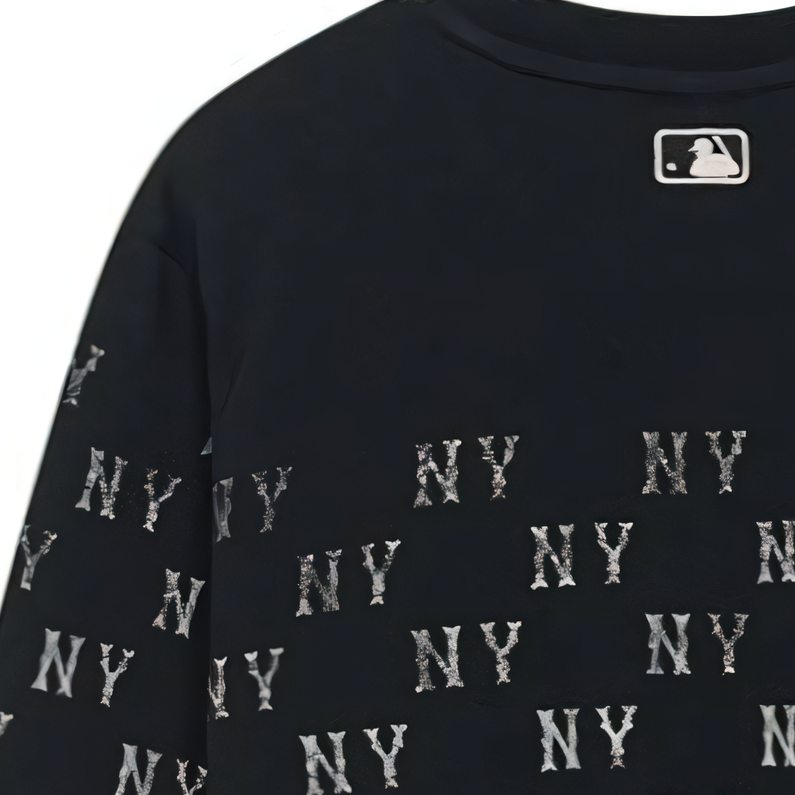 Детский свитшот MLB KIDS Boston Red Sox FW/AW25 (черный с принтом) — фото 4