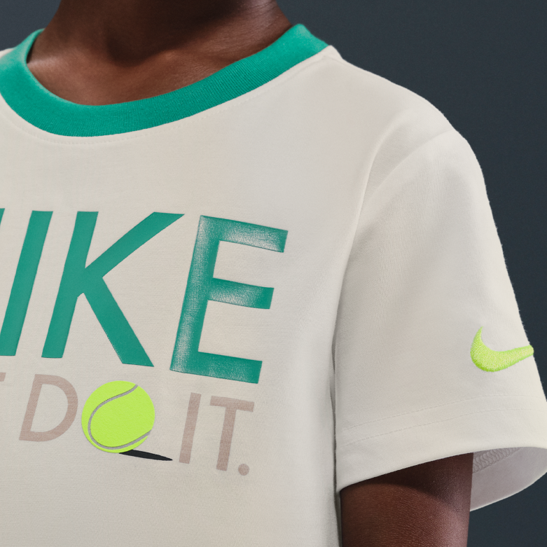 Мужская футболка Nike (белая) — фото 4