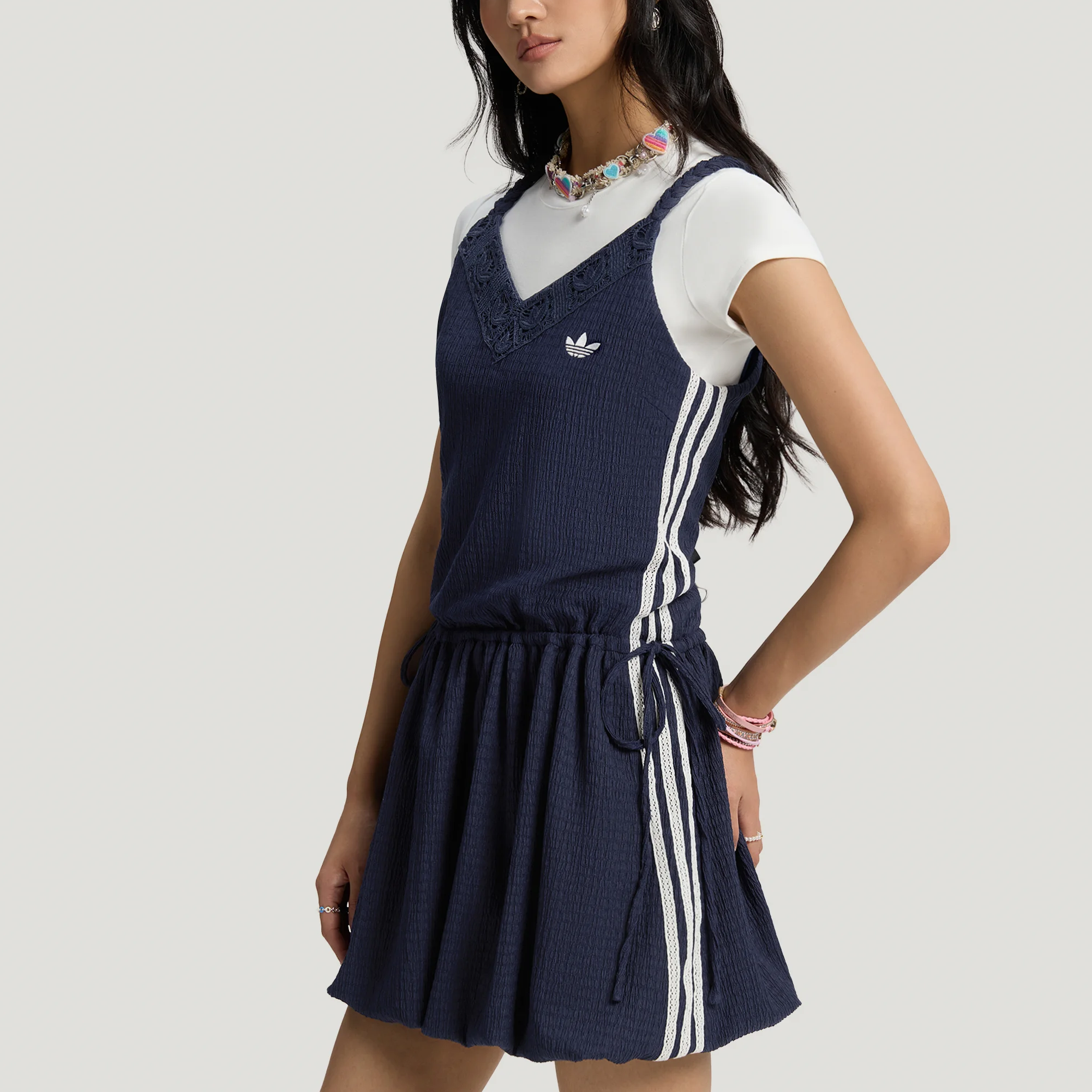 Женское платье adidas originals RESORT S DRESS (цвет на фото) — фото 3