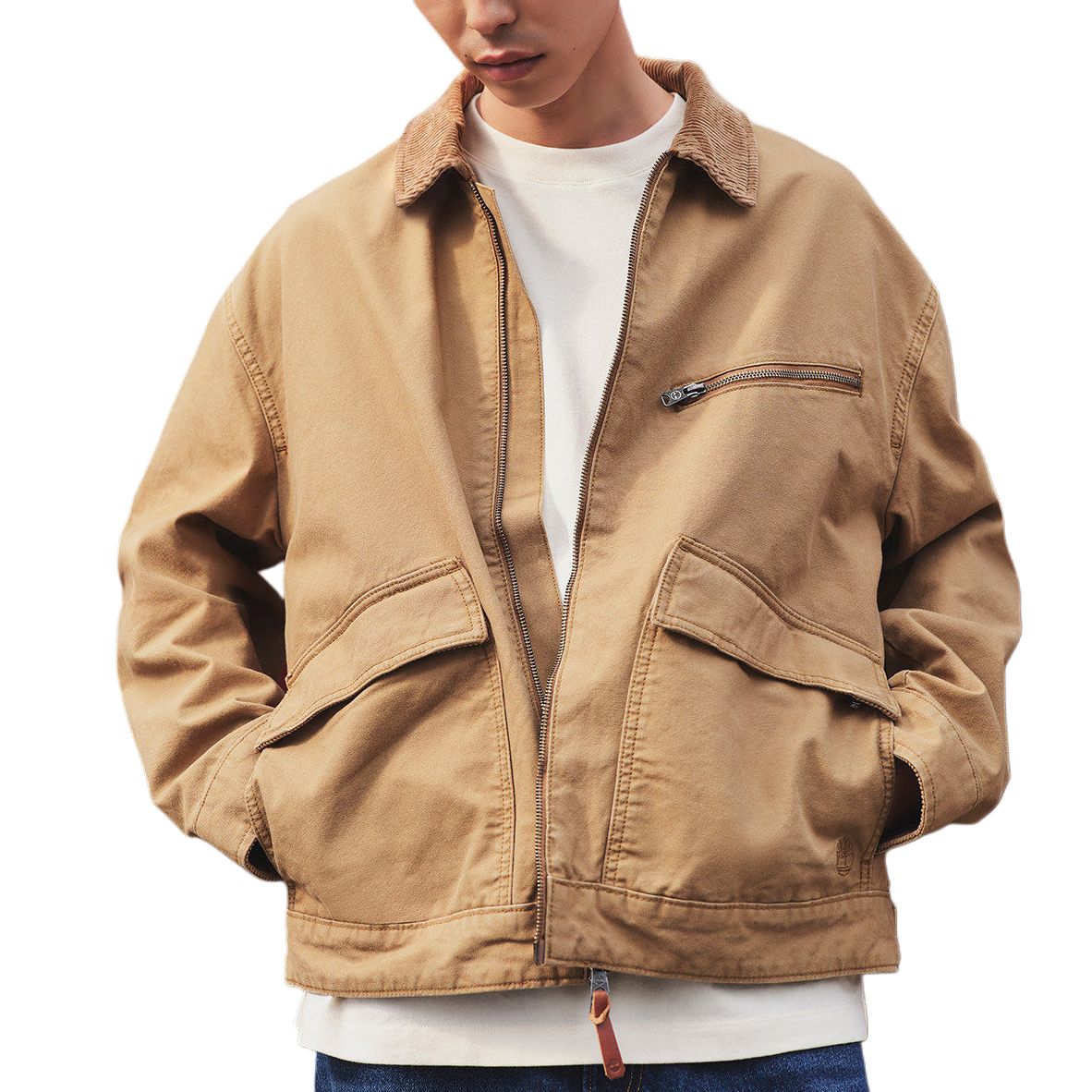 Куртка Timberland FW/AW26 (бежевая) — фото 3