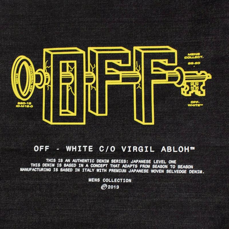 Мужские сумка OFF-WHITE (черная) — фото 5
