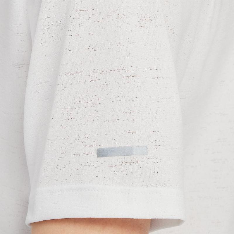 Футболка Nike DRI-FIT MILER (белая) — фото 5