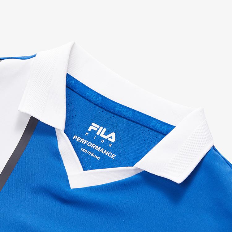 Мужская футболка Fila KIDST (нефритово-белая) — фото 4