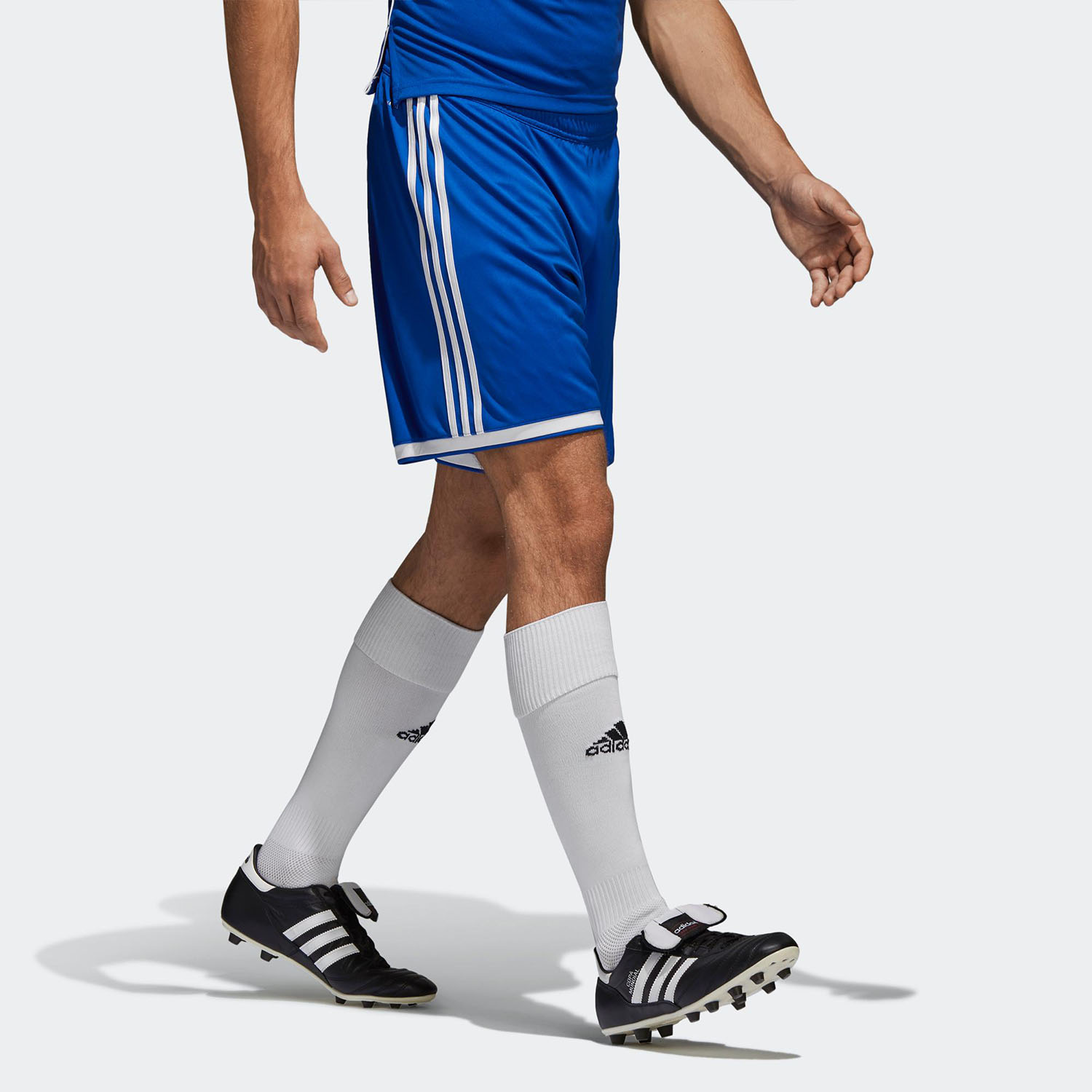 Adidas Soccer Bottom Unisex Diamond Blue White