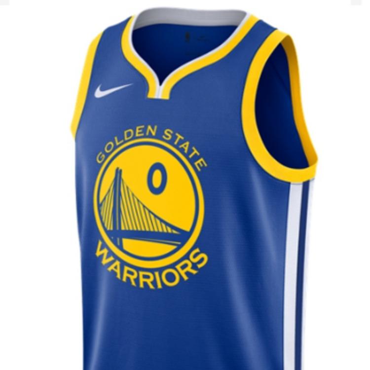 Мужские футболка Nike Icon Edition NBA Cousins SW (синяя) — фото 3