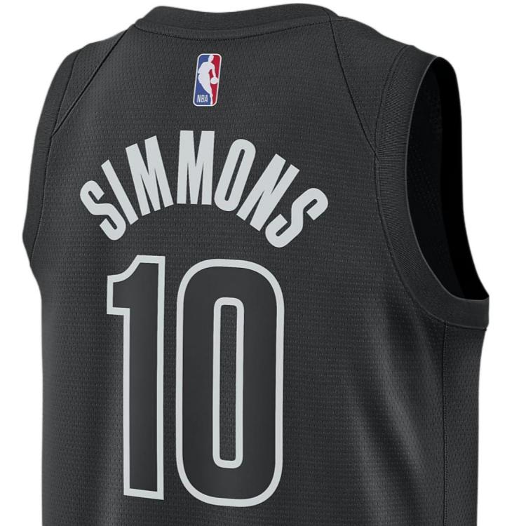Jordan Brooklyn Nets Statement Edition Soccer Jersey Brook Nets Men’s Black