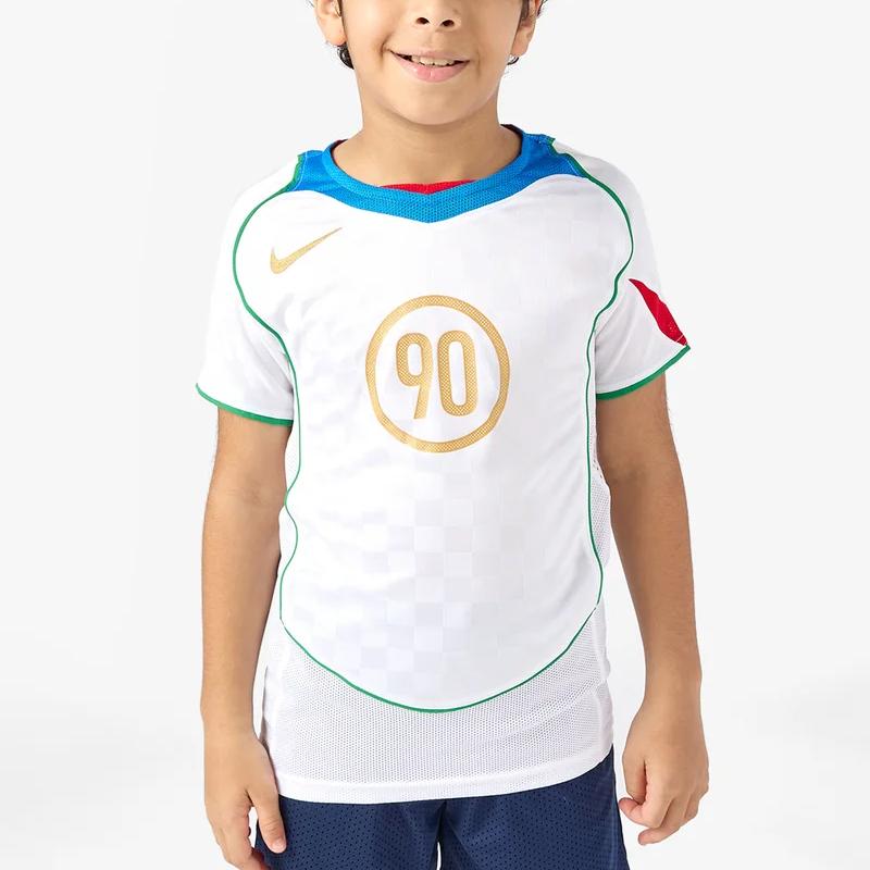 Мужская футболка Nike Dri-Fit T90 Energy Training Jersey 2 V (белая) — фото 4