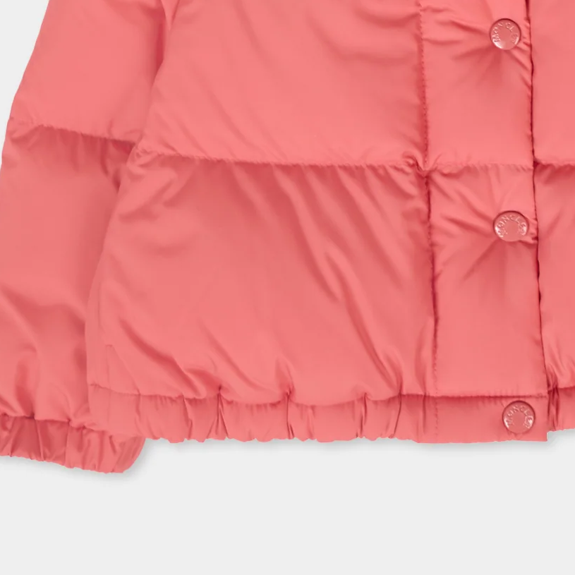 Детская куртка Moncler (розовая) — фото 4
