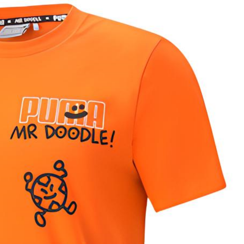 Мужская футболка PUMA x Mr Doodle (мультиколор) — фото 4