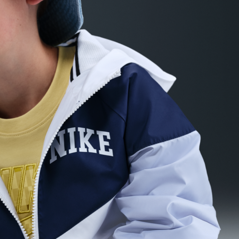 Мужская куртка Nike (белая) — фото 3
