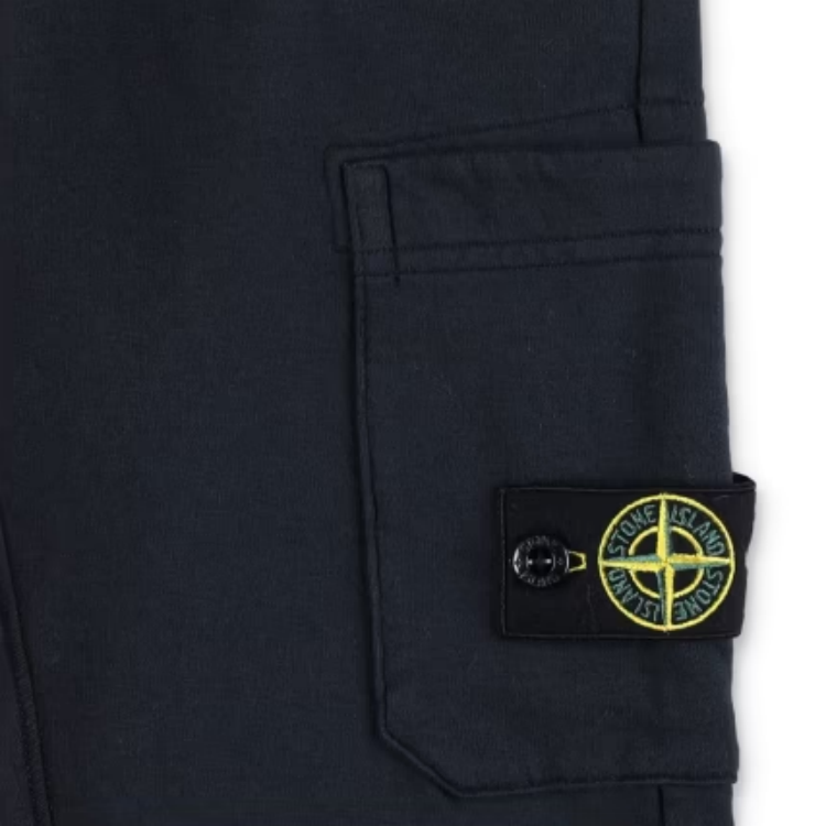 Детские штаны STONE ISLAND (синие) — фото 3