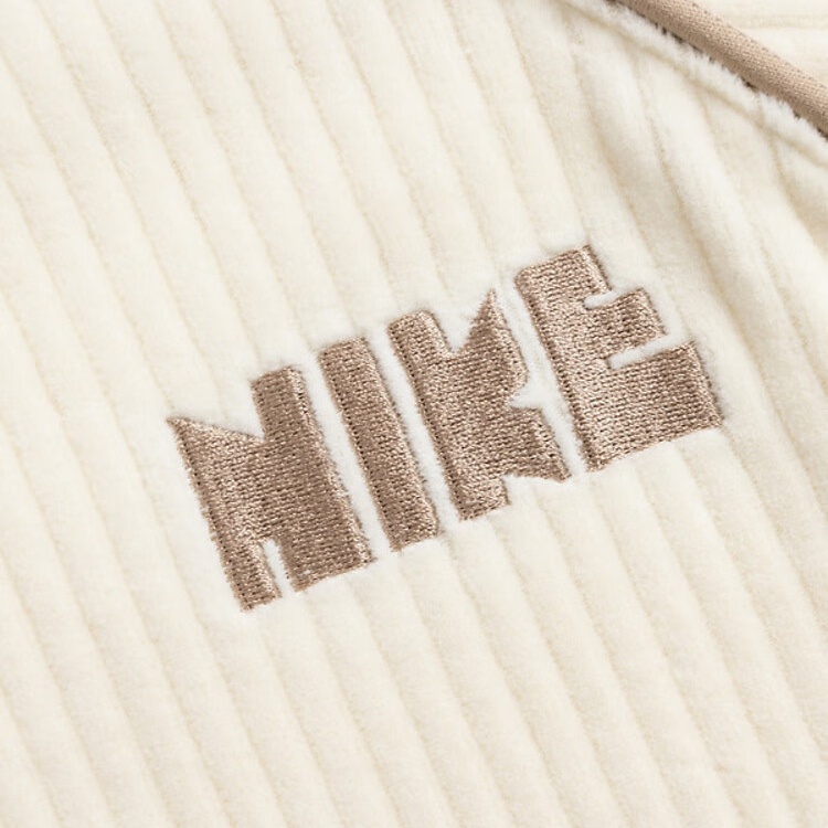 Детское худи Nike Logo (молочно-белое) — фото 4