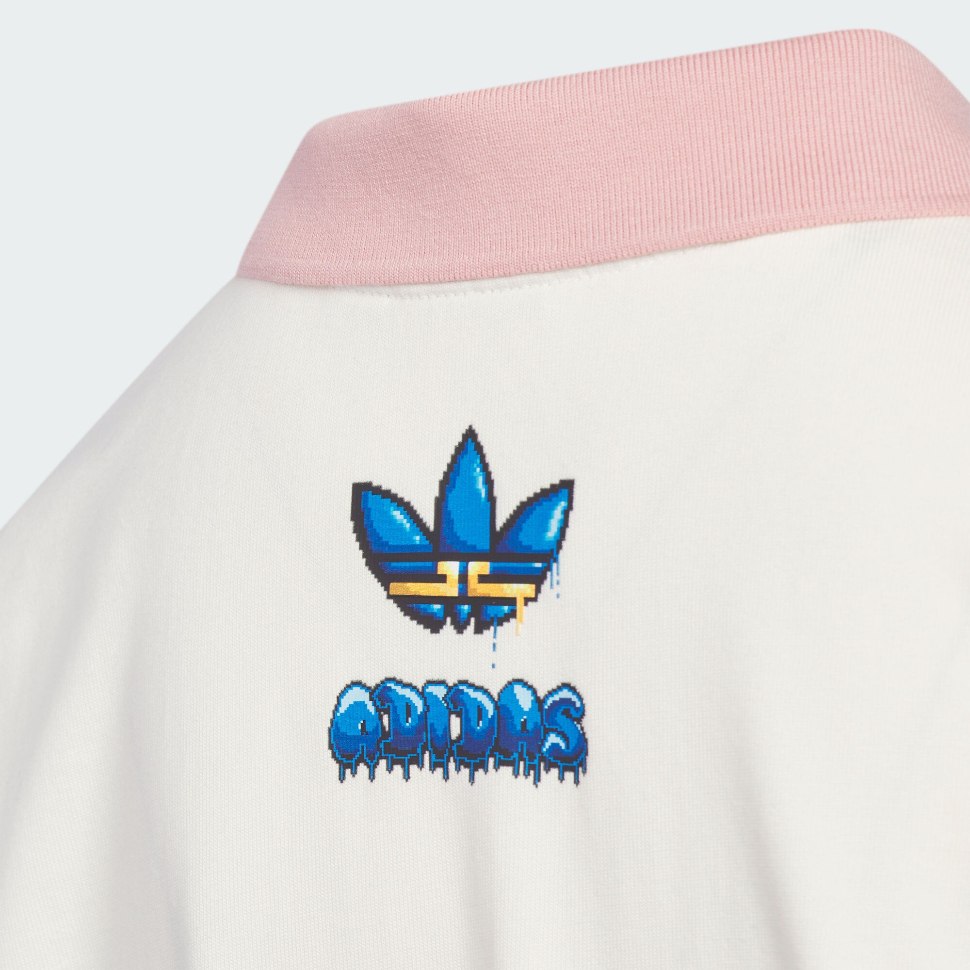 Детская футболка adidas originals Monkey Kingdom (фиолетовая) — фото 5