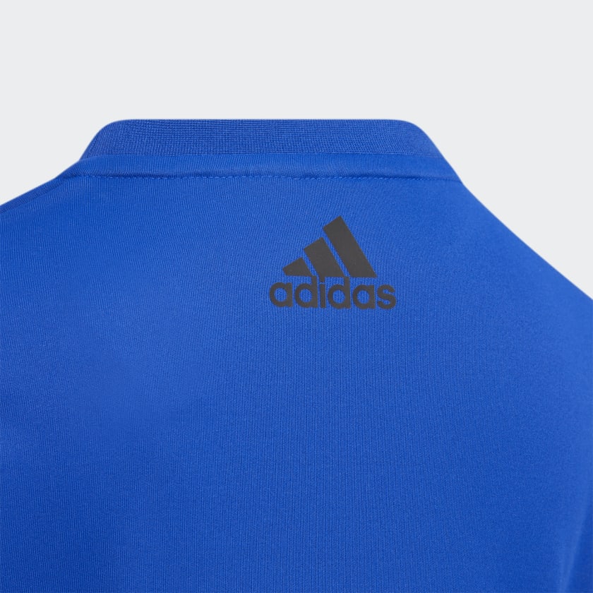 Мужская футболка adidas (синий) — фото 4