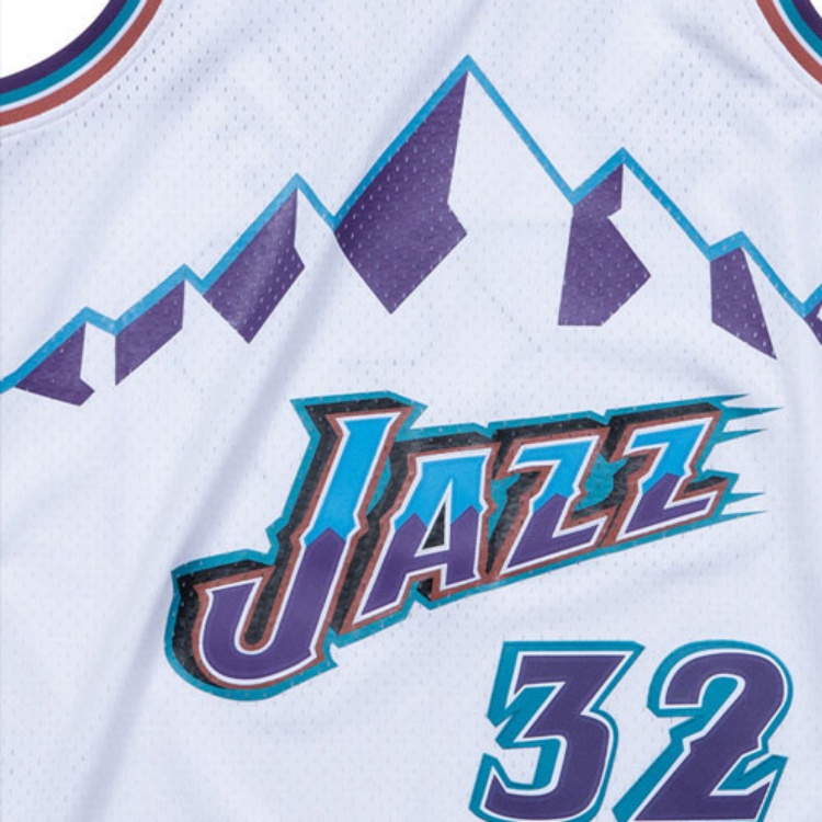 Mitchell Ness «Utah Jazz Road 1996-97 Karl Malone» swingman jersey