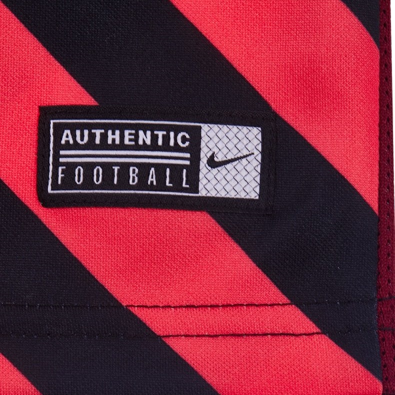Nike Soccer Jersey Unisex Black Red Twill